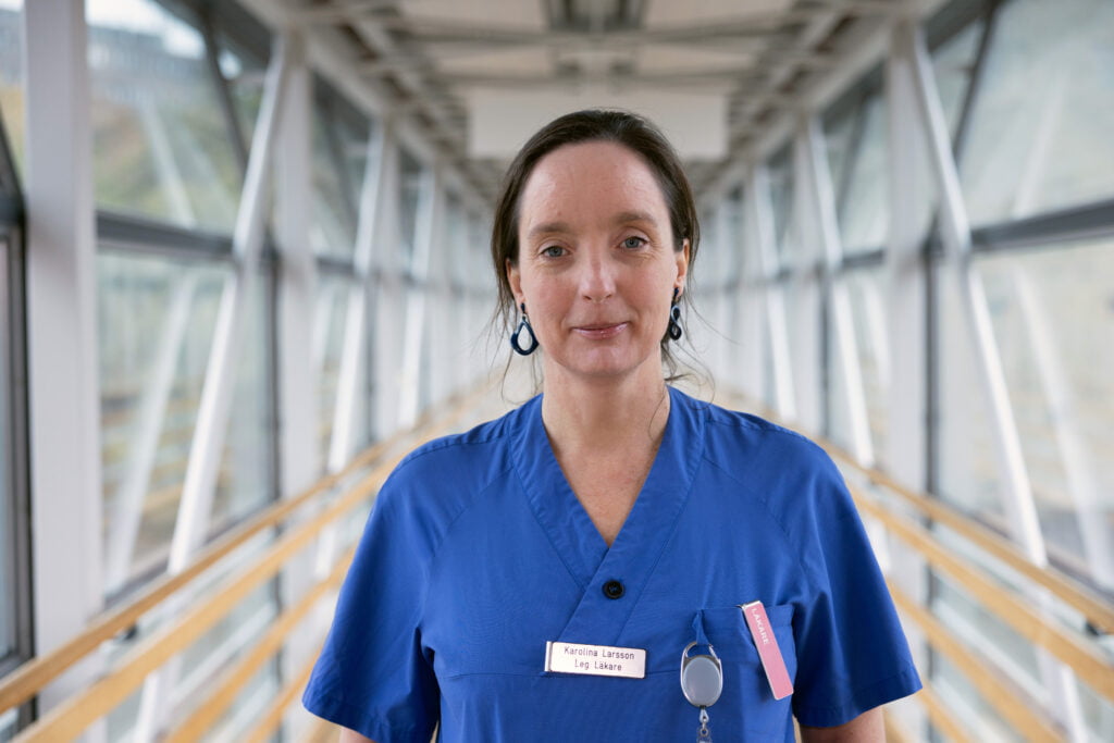 porträtt på Karolina Larsson