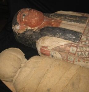 Bild på en sarkofag