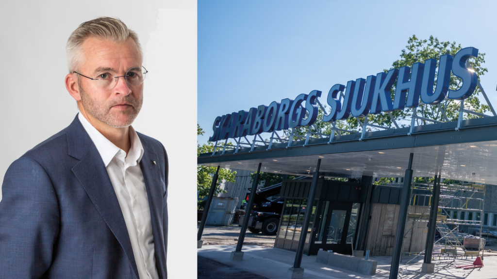 Stellan Ahlström, sjukhusdirektör om vägen framåt för Skaraborgs sjukhus.